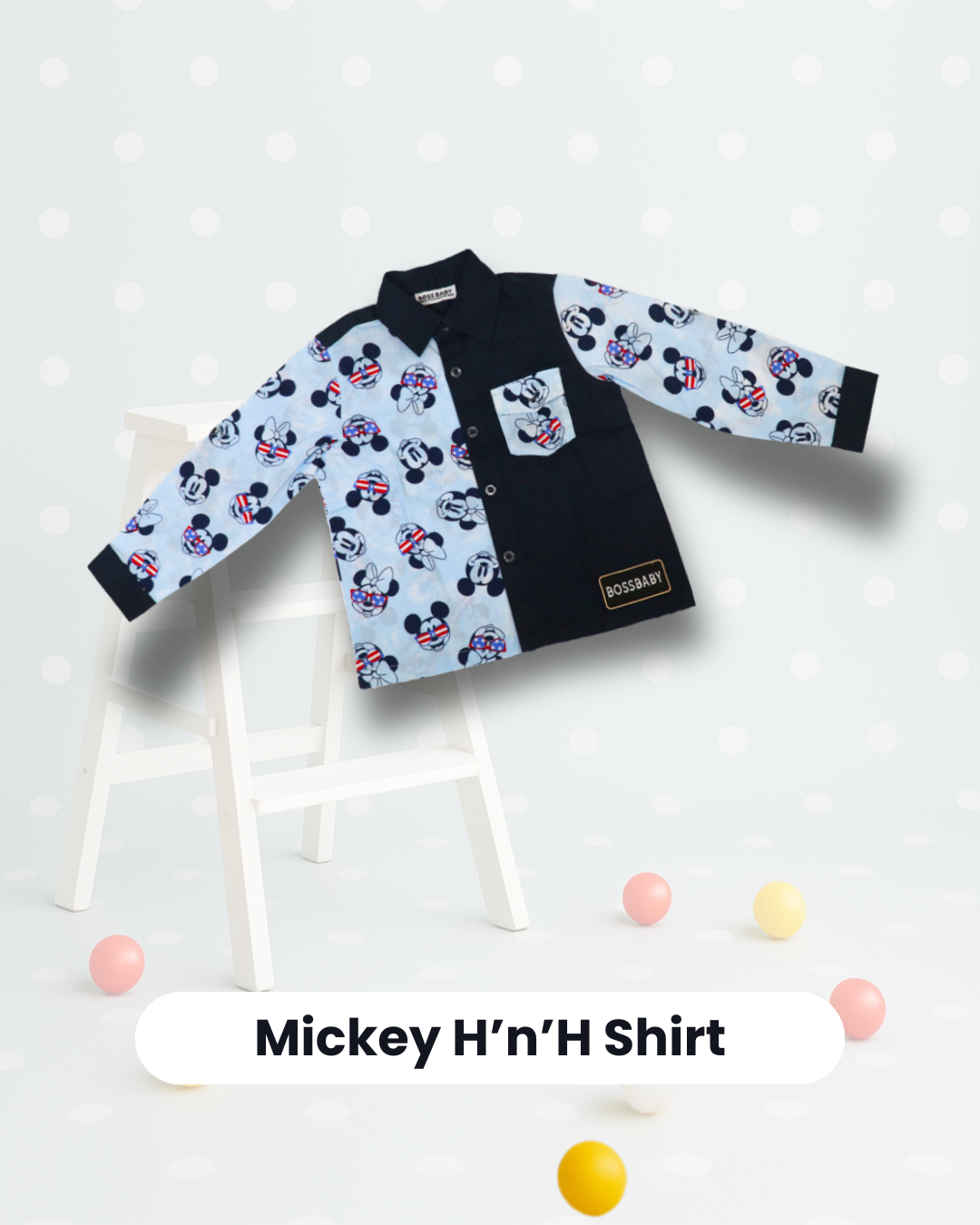 Mickey Half 'n' Half Shirt