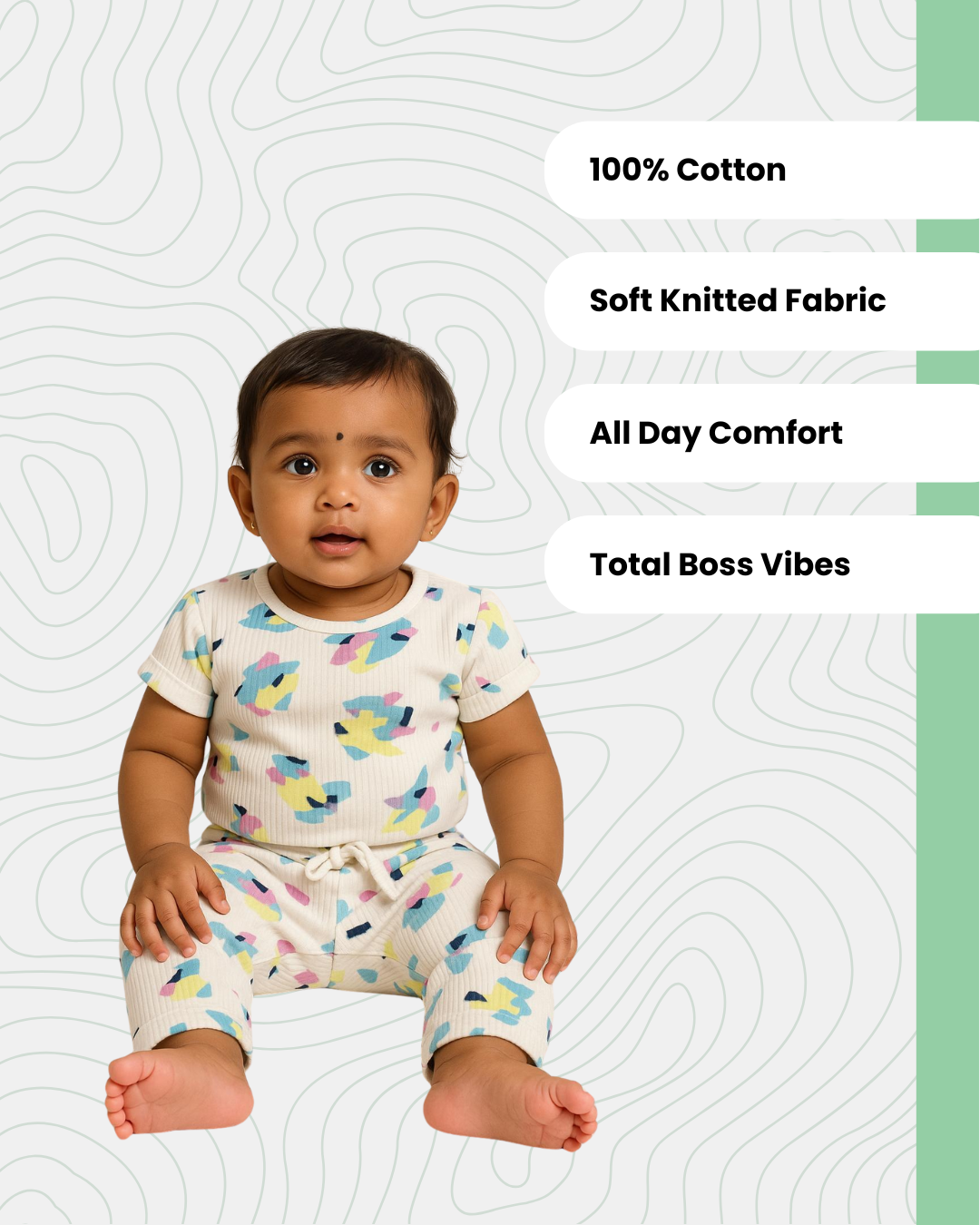 White Terrazzo Play Wear