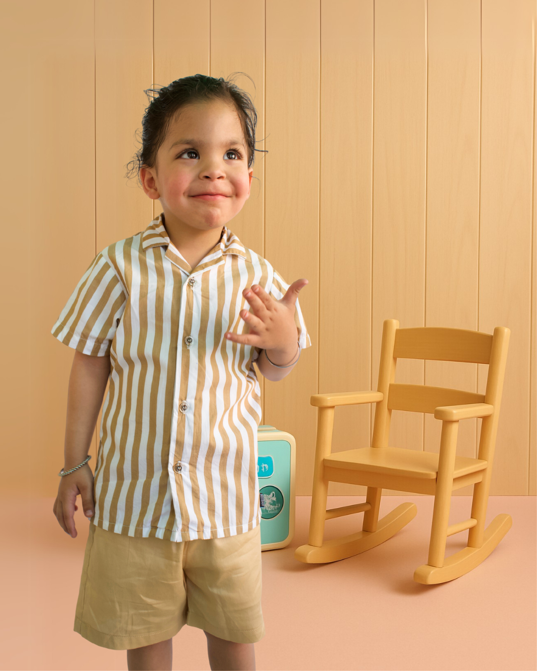 Summer Lines Boss Set - Mustard